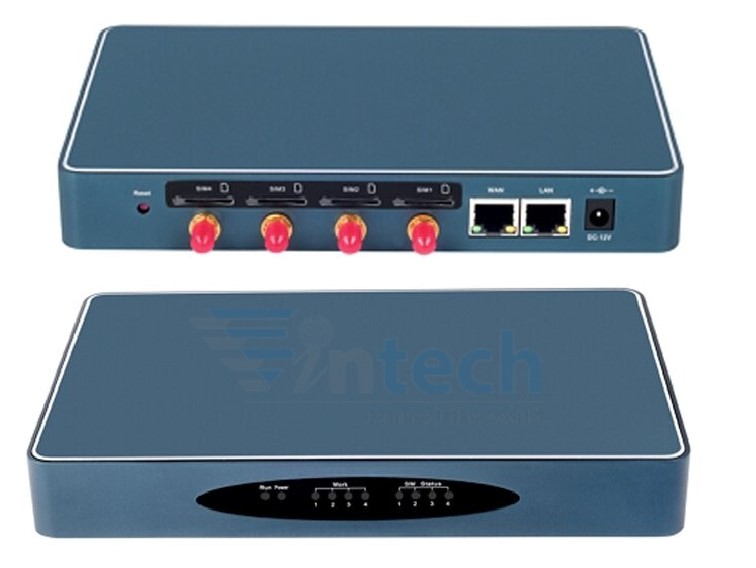 Thiết bị mạng LTE 2 kênh SIM di động Openvox SWG-M202L